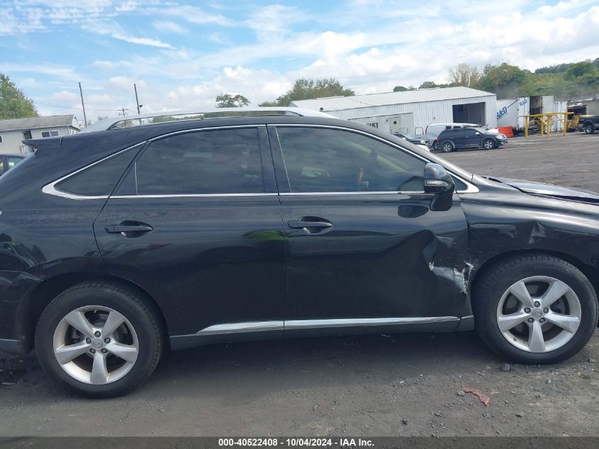 2011 Lexus Rx 350 VIN: 2T2BK1BA3BC087458 Lot: 40522408