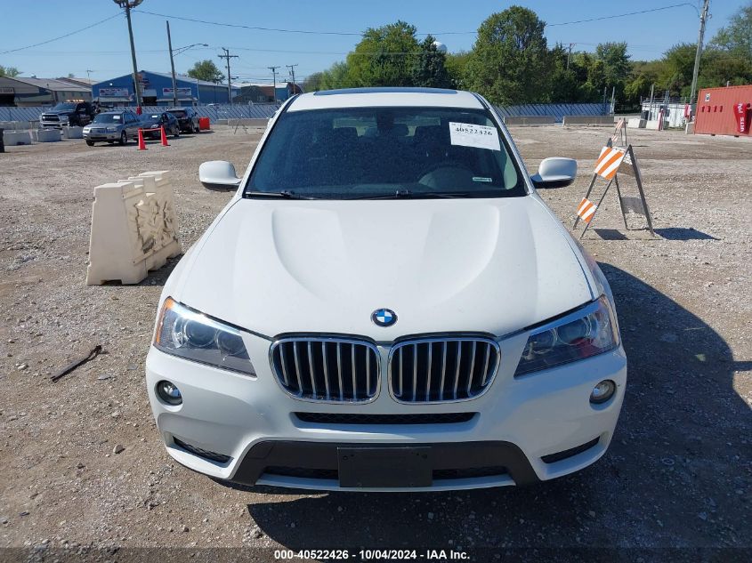 2013 BMW X3 xDrive28I VIN: 5UXWX9C54D0D04635 Lot: 40522426