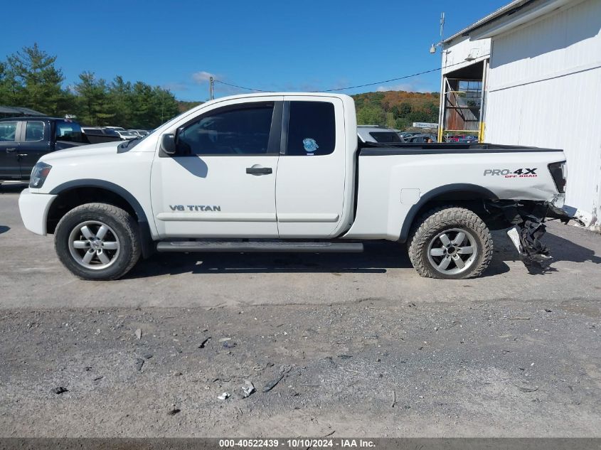 2011 Nissan Titan Pro-4X VIN: 1N6AA0CC0BN308134 Lot: 40522439