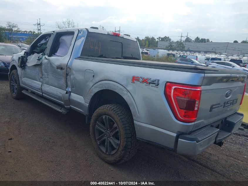 2022 Ford F150 Supercrew VIN: 1FTFW1E81NFC12892 Lot: 40522441