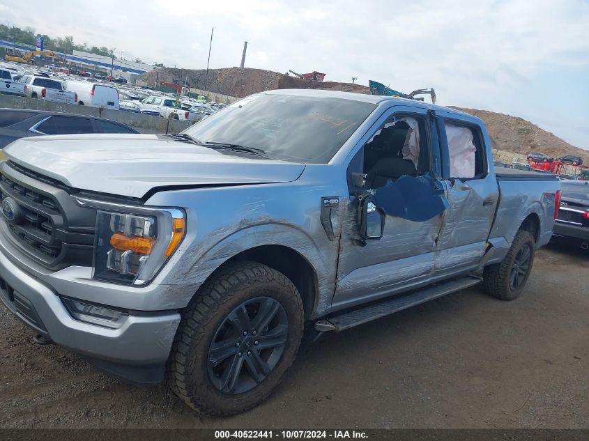 2022 Ford F150 Supercrew VIN: 1FTFW1E81NFC12892 Lot: 40522441