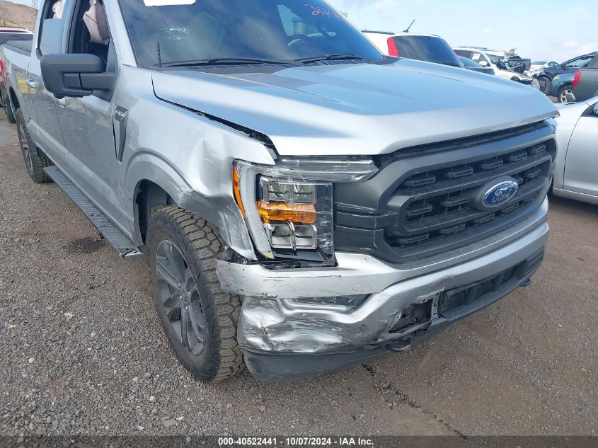 2022 Ford F150 Supercrew VIN: 1FTFW1E81NFC12892 Lot: 40522441