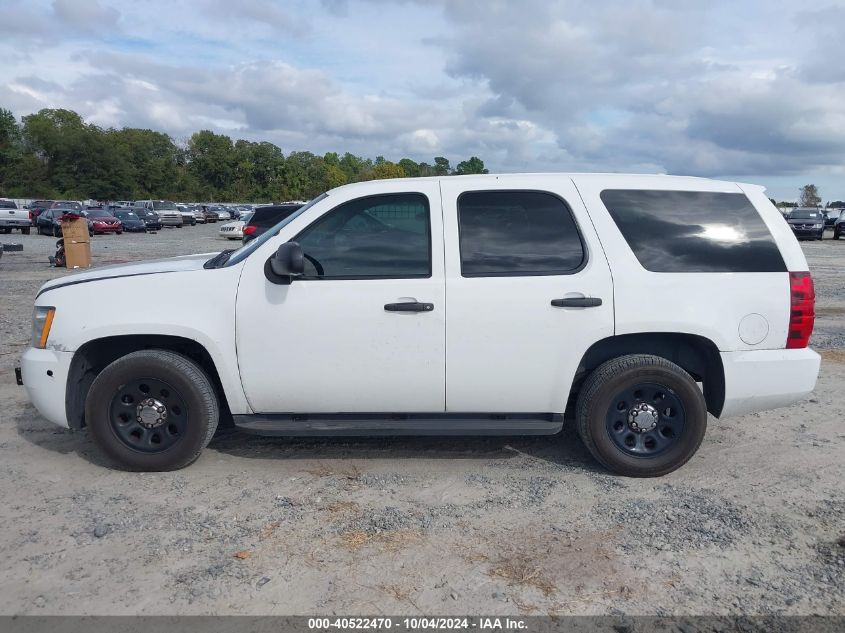 2012 Chevrolet Tahoe Commercial Fleet VIN: 1GNLC2E04CR293711 Lot: 40522470