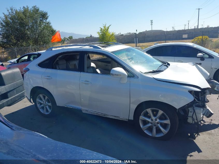 2010 Lexus Rx 350 VIN: JTJBK1BAXA2429079 Lot: 40522473