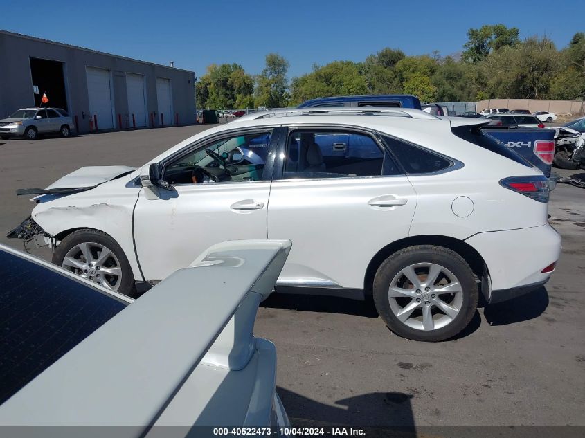 2010 Lexus Rx 350 VIN: JTJBK1BAXA2429079 Lot: 40522473