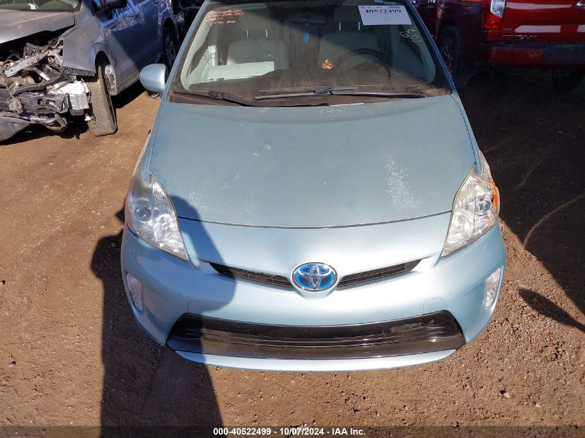 2012 Toyota Prius VIN: JTDKN3DU9C1608817 Lot: 40522499