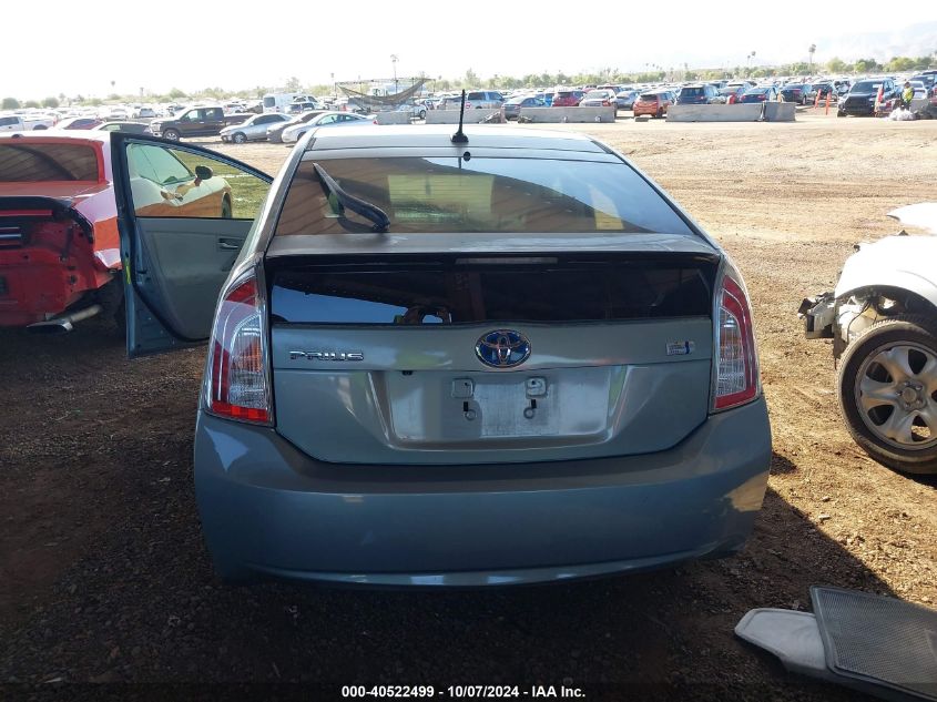 2012 Toyota Prius VIN: JTDKN3DU9C1608817 Lot: 40522499