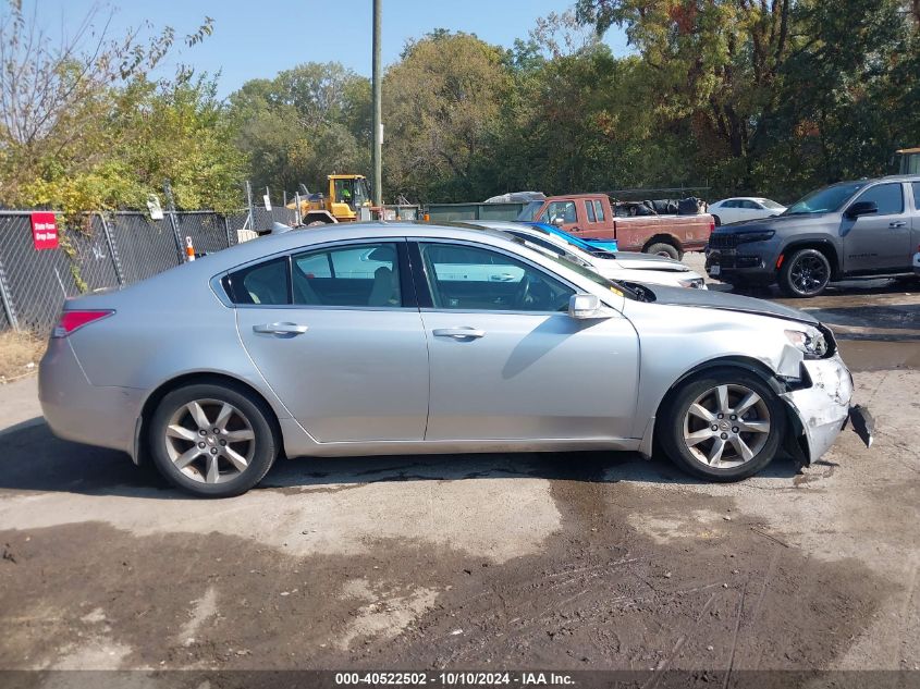 2012 Acura Tl 3.5 VIN: 19UUA8F23CA033001 Lot: 40522502