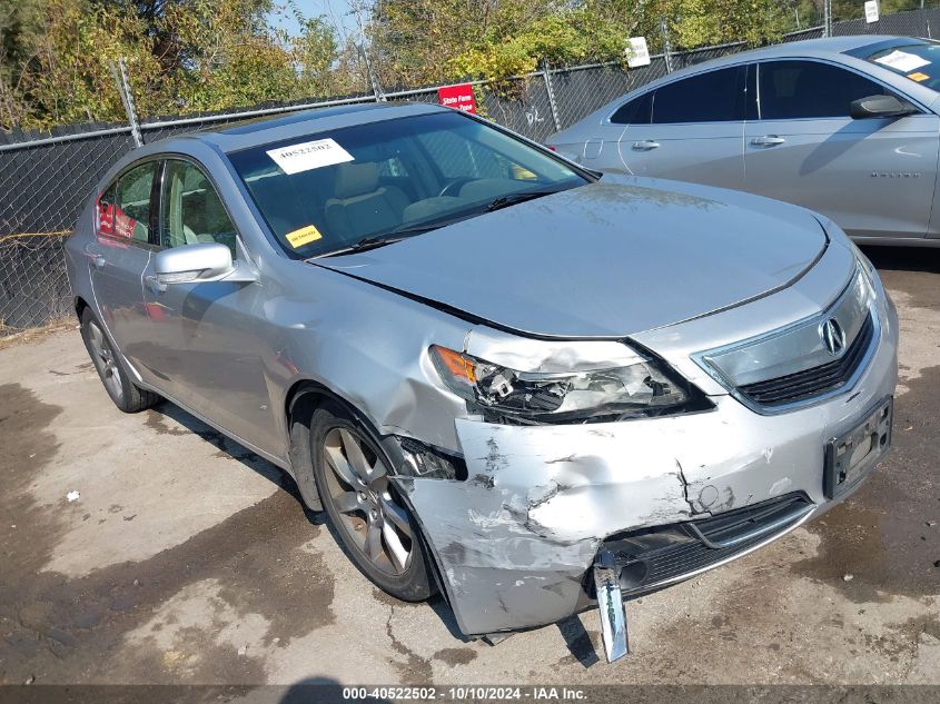 2012 Acura Tl 3.5 VIN: 19UUA8F23CA033001 Lot: 40522502