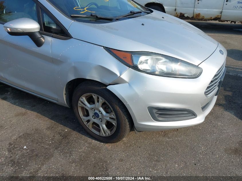 2016 Ford Fiesta Se VIN: 3FADP4EJ7GM165644 Lot: 40522508