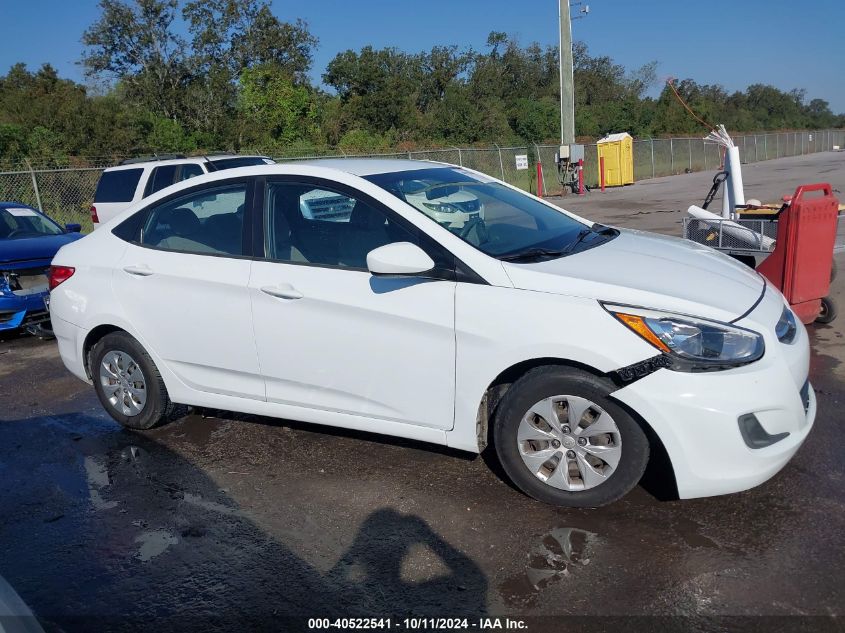 2017 Hyundai Accent Se VIN: KMHCT4AE6HU202962 Lot: 40522541