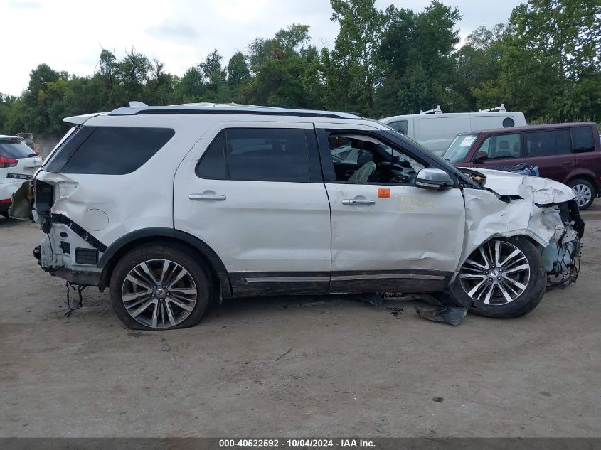 2017 Ford Explorer Platinum VIN: 1FM5K8HT5HGA67429 Lot: 40522592