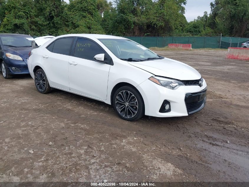 2015 TOYOTA COROLLA S PLUS - 2T1BURHE4FC380301