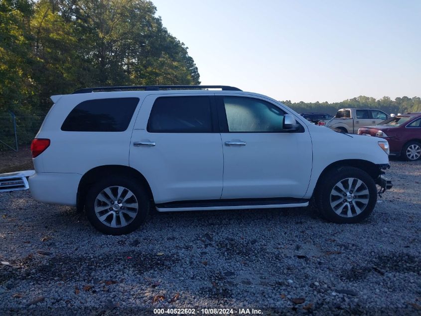 2017 Toyota Sequoia Limited VIN: 5TDJY5G14HS153031 Lot: 40522602