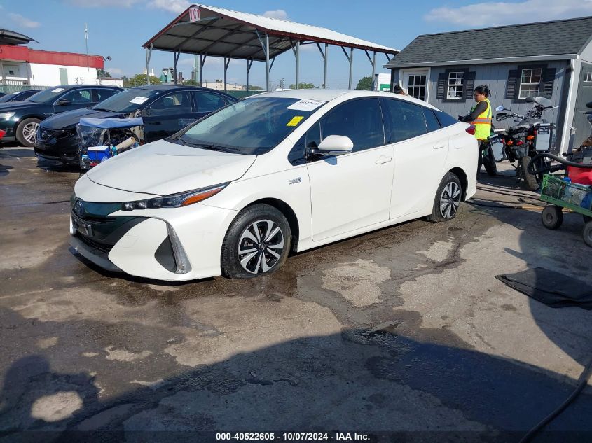 VIN JTDKARFP7K3116103 2019 Toyota Prius, Prime Premium no.2