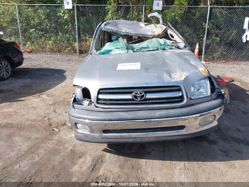 2001 Toyota Tundra Access Cab Limited VIN: 5TBRT38181S156419 Lot: 40522606