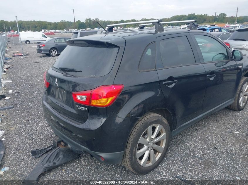 2015 Mitsubishi Outlander Sport Es VIN: 4A4AR3AU1FE025314 Lot: 40522609