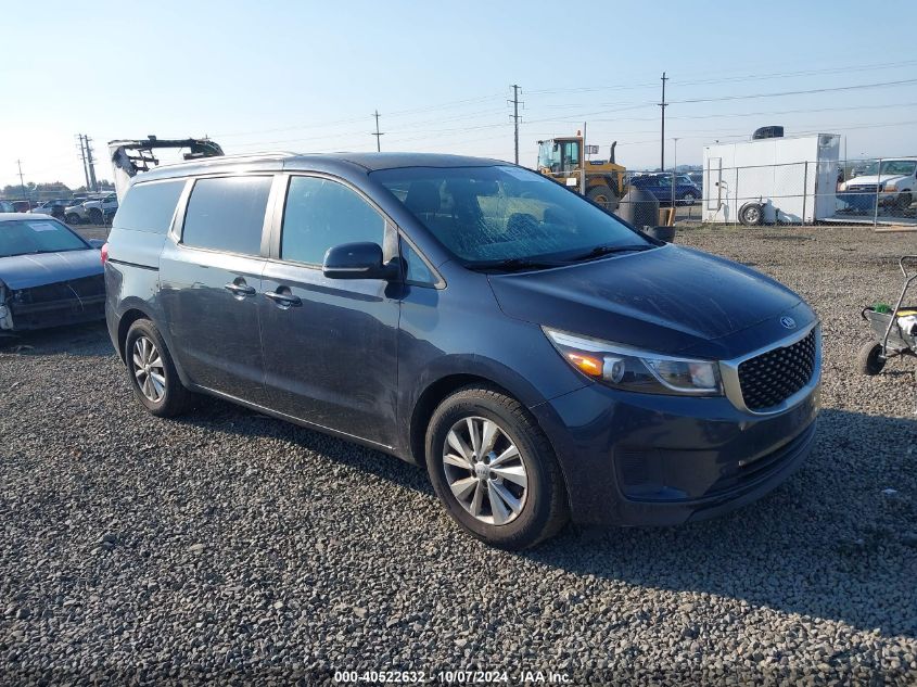 KNDMB5C11F6039697 2015 KIA SEDONA - Image 1