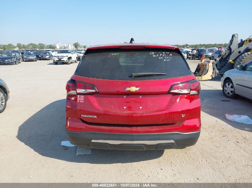 2022 CHEVROLET EQUINOX FWD LT - 3GNAXKEV9NL160217