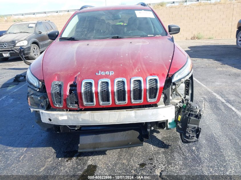 2016 Jeep Cherokee Sport VIN: 1C4PJLAB2GW190856 Lot: 40522666