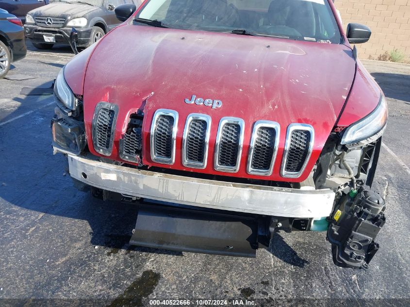 2016 Jeep Cherokee Sport VIN: 1C4PJLAB2GW190856 Lot: 40522666