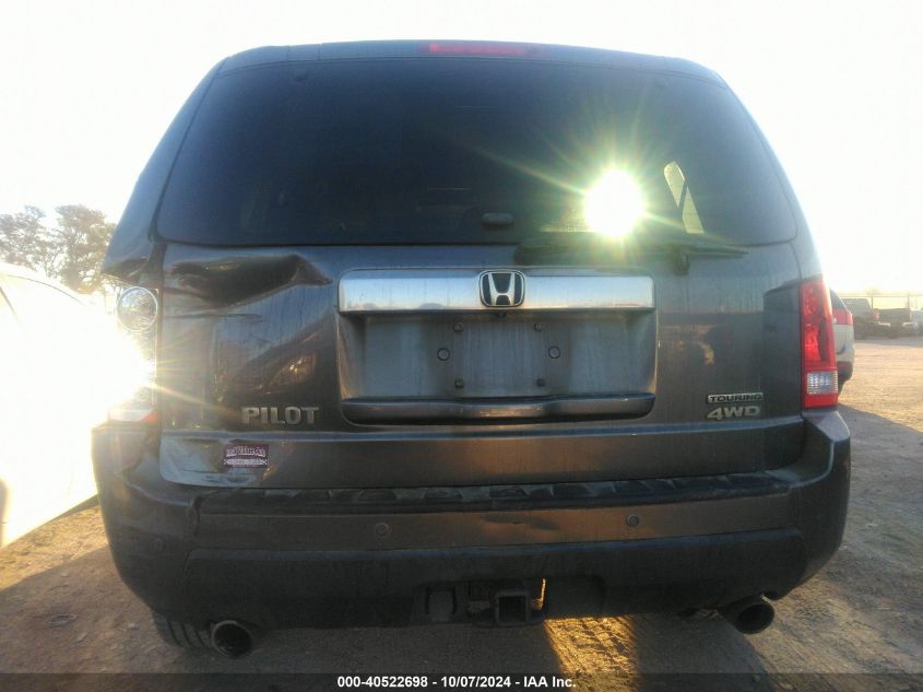 2011 Honda Pilot Touring VIN: 5FNYF4H90BB094848 Lot: 40522698