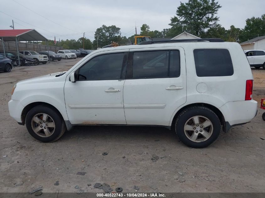 2010 Honda Pilot Ex-L VIN: 5FNYF3H61AB007781 Lot: 40522743