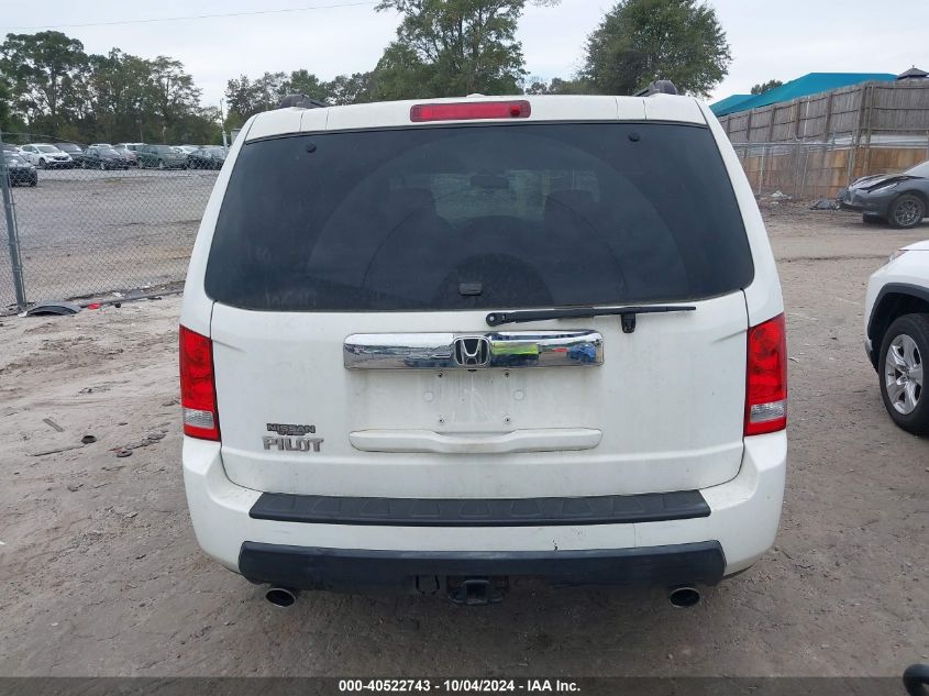 5FNYF3H61AB007781 2010 Honda Pilot Ex-L