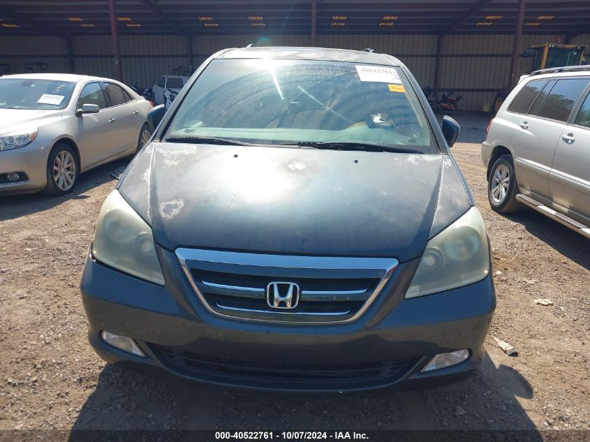 2006 Honda Odyssey Touring VIN: 5FNRL38836B006914 Lot: 40522761