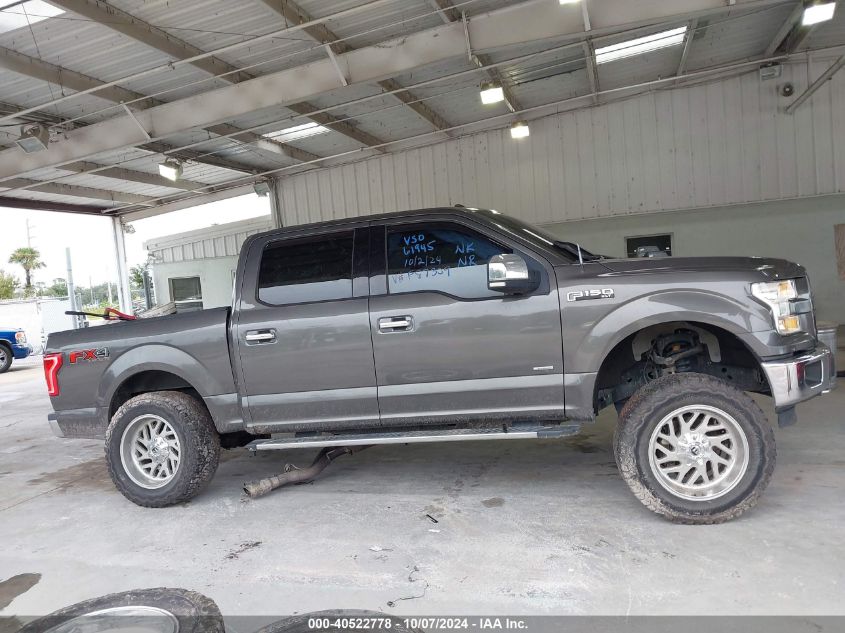 2016 FORD F-150 XLT - 1FTEW1EG5GKF87309