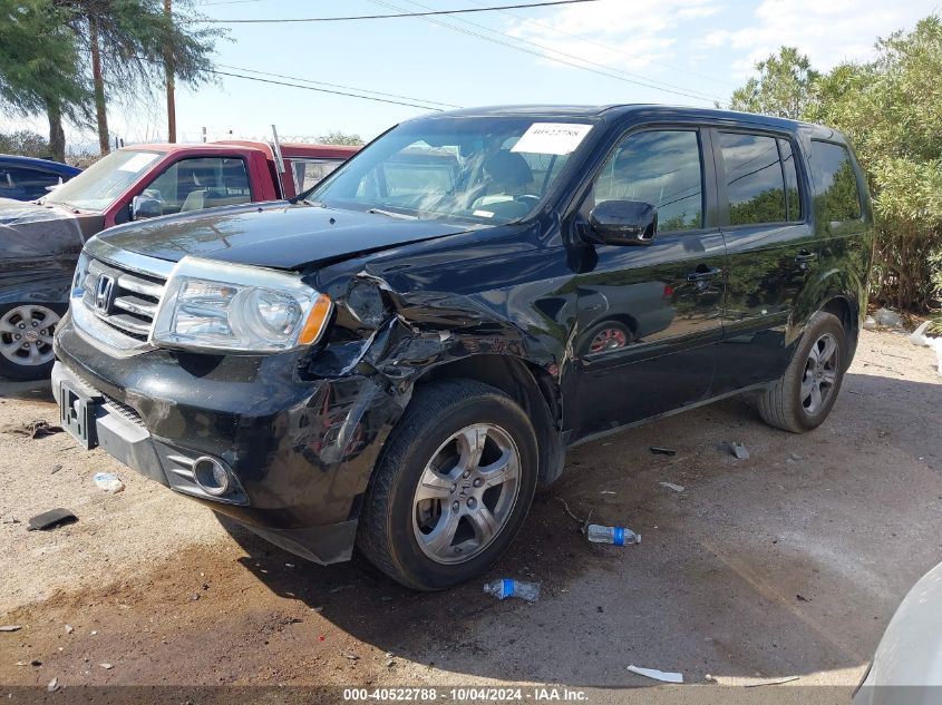 VIN 5FNYF3H5XDB013204 2013 Honda Pilot, Ex-L no.2