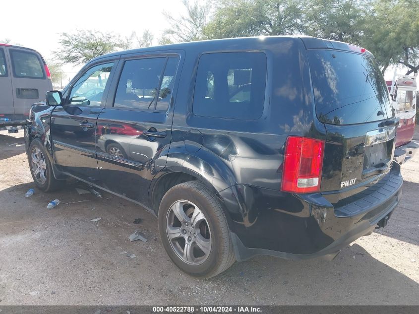 VIN 5FNYF3H5XDB013204 2013 Honda Pilot, Ex-L no.3