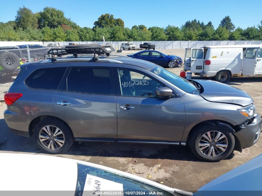 2018 Nissan Pathfinder Sv VIN: 5N1DR2MN0JC629990 Lot: 40522835