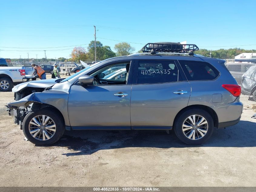 2018 Nissan Pathfinder Sv VIN: 5N1DR2MN0JC629990 Lot: 40522835