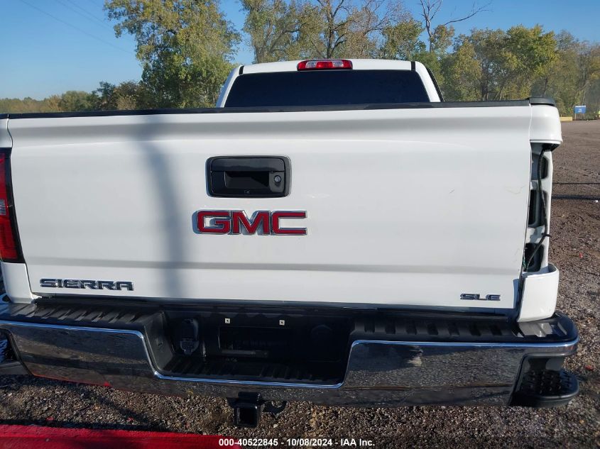 2018 GMC Sierra 1500 Sle VIN: 1GTV2MEC6JZ107044 Lot: 40522845