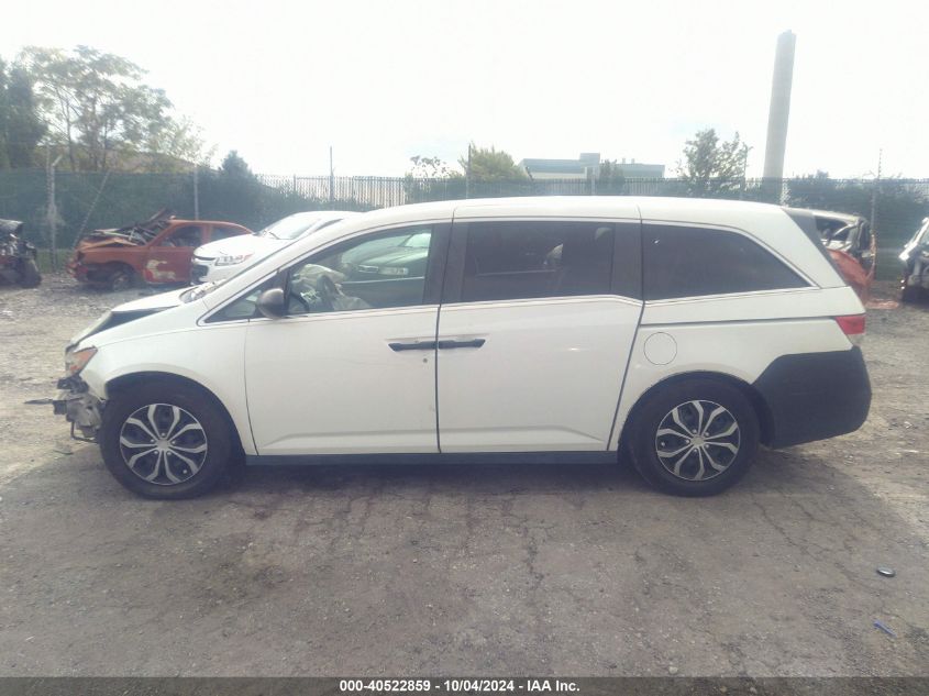 5FNRL5H27FB130417 2015 Honda Odyssey Lx