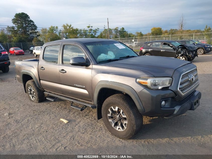 2017 Toyota Tacoma Trd Off Road VIN: 5TFAZ5CN2HX021420 Lot: 40522869