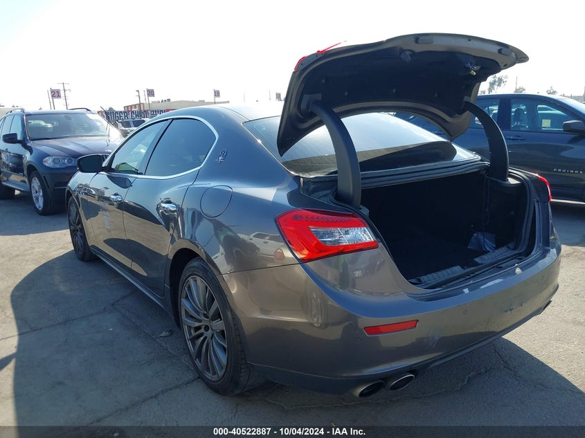 VIN ZAM57XSA5H1213754 2017 MASERATI GHIBLI