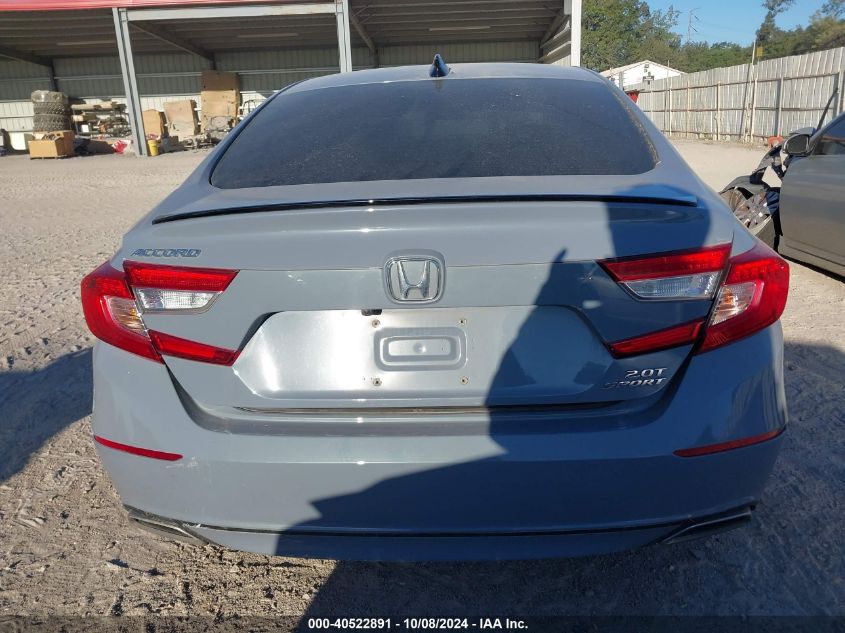 1HGCV2F3XNA025468 2022 Honda Accord Sport 2.0T