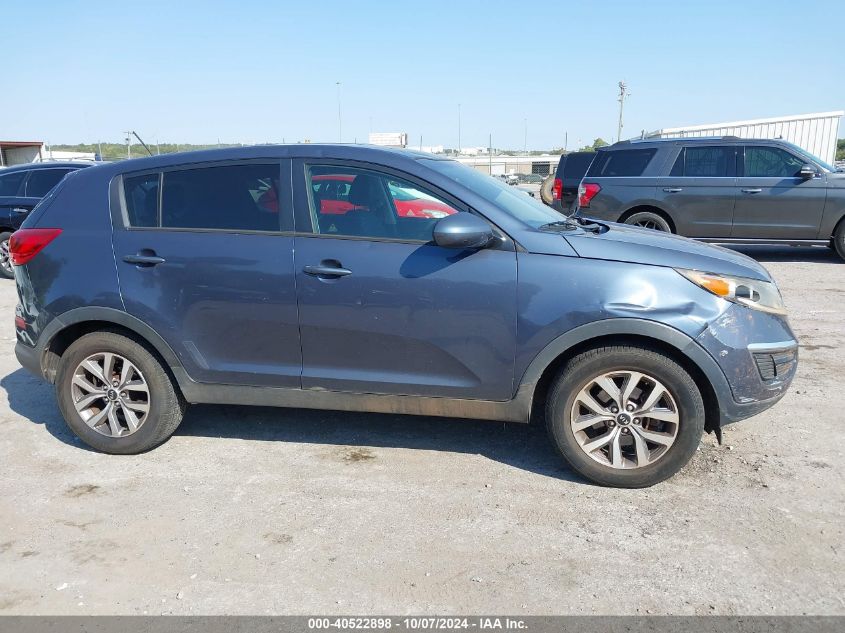 2014 Kia Sportage Lx VIN: KNDPB3AC4E7663542 Lot: 40522898