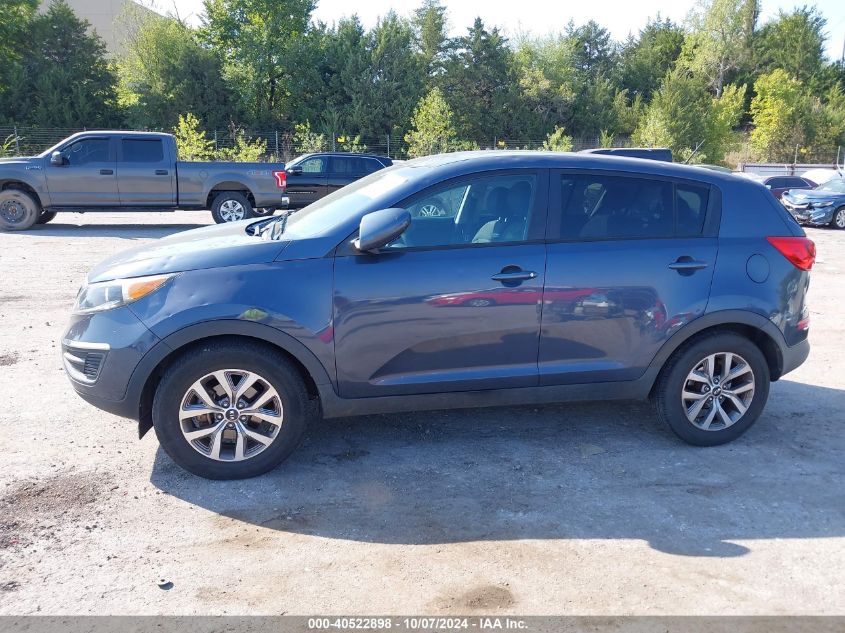 2014 Kia Sportage Lx VIN: KNDPB3AC4E7663542 Lot: 40522898