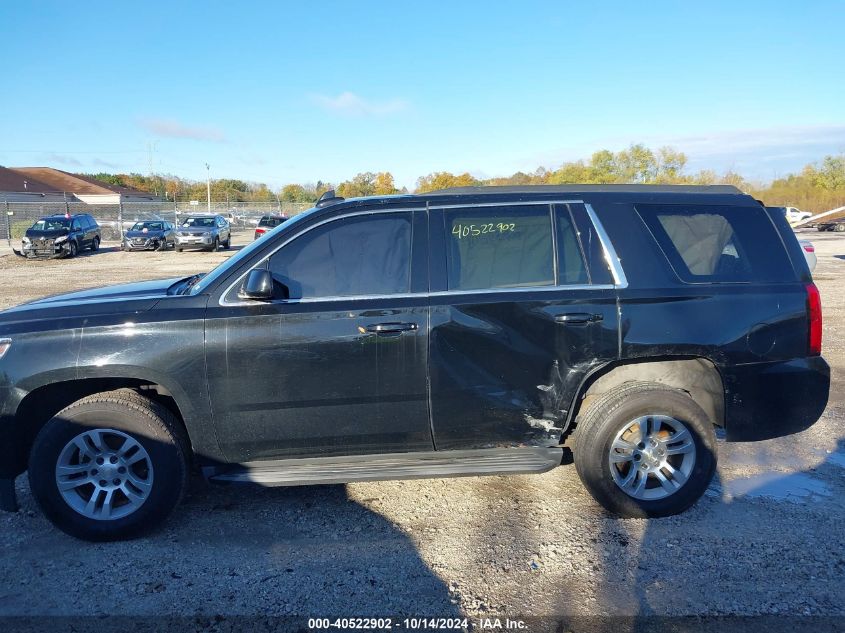 2015 Chevrolet Tahoe K1500 Lt VIN: 1GNSKBKC6FR567170 Lot: 40522902