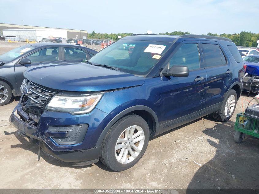 1FM5K7BH8HGB51405 2017 FORD EXPLORER - Image 2