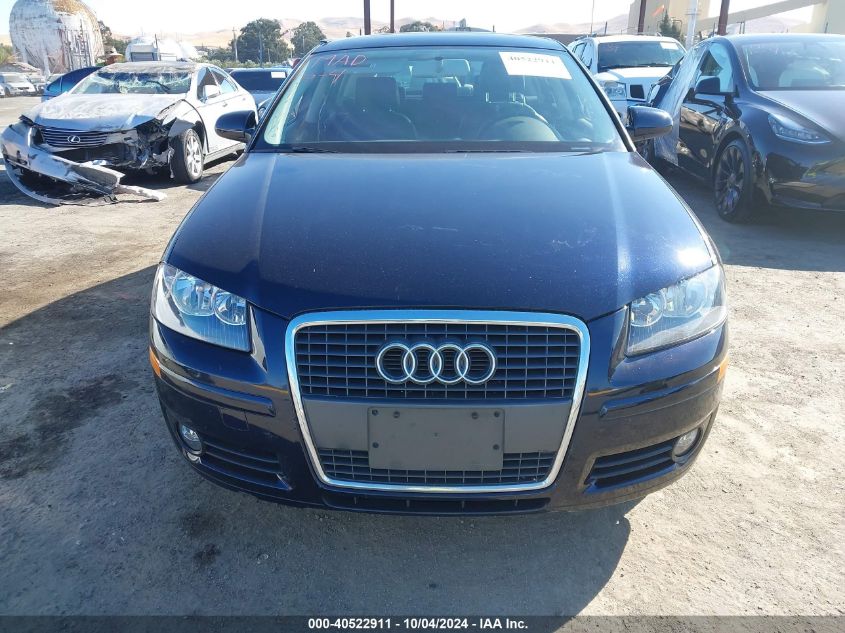 2008 Audi A3 2.0T VIN: WAUNF98P08A027325 Lot: 40522911