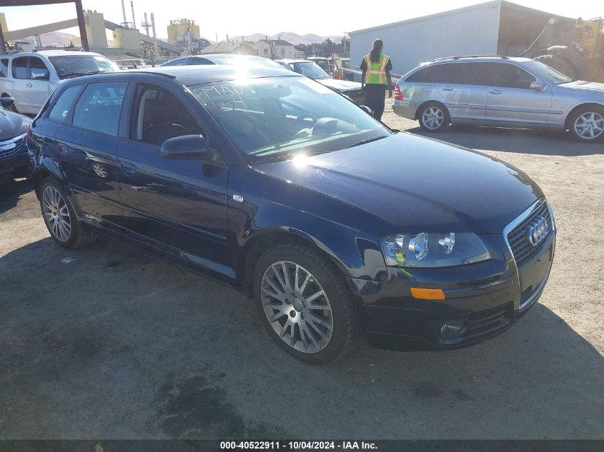 WAUNF98P08A027325 2008 Audi A3 2.0T