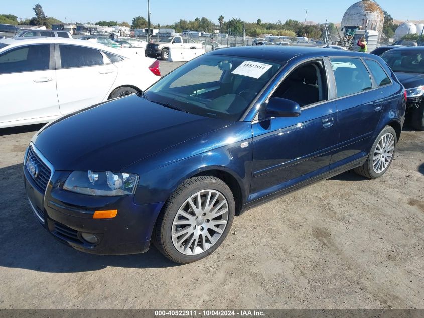 WAUNF98P08A027325 2008 Audi A3 2.0T