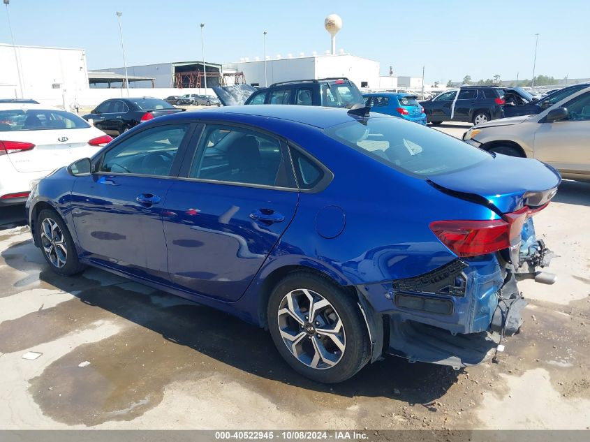 2020 Kia Forte Lxs VIN: 3KPF24AD1LE142382 Lot: 40522945