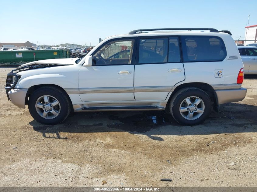 2001 Toyota Land Cruiser VIN: JTEHT05J312012916 Lot: 40522946