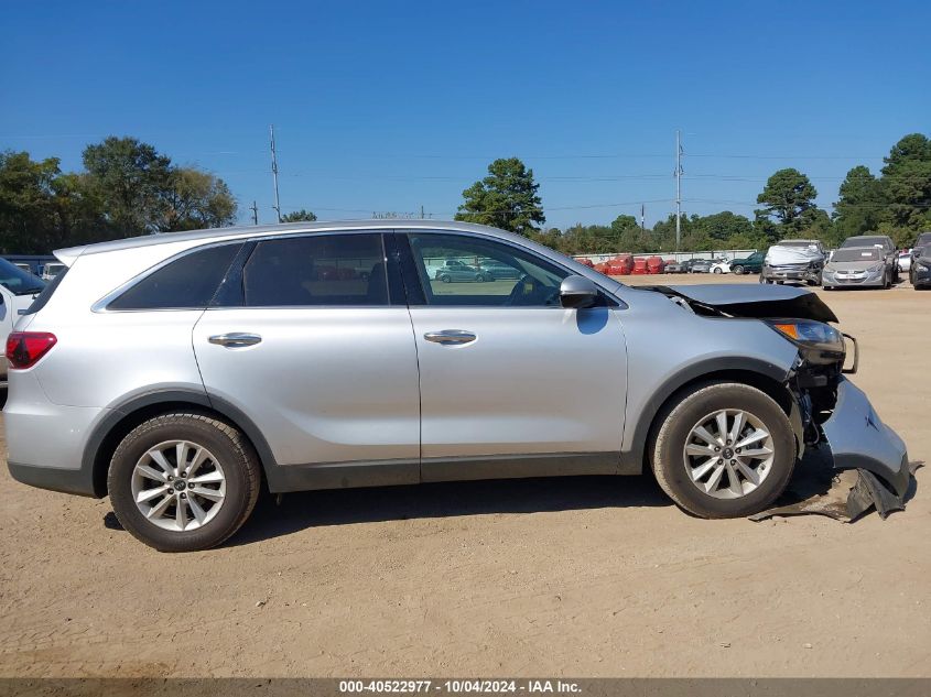 2019 Kia Sorento 2.4L L VIN: 5XYPG4A39KG578606 Lot: 40522977