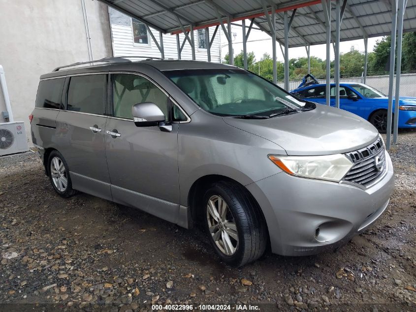 JN8AE2KP5C9047749 2012 Nissan Quest Sl